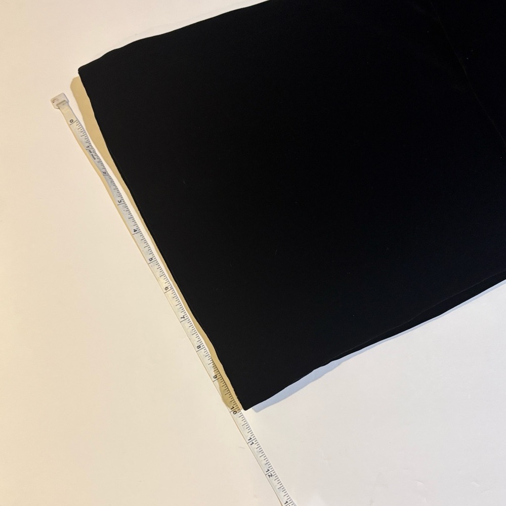 Ann Taylor Margo Black Velvet Pants Women’s Dress Pants Straight Leg Size 6 - Picture 8 of 9